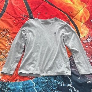 Polo by Ralph Lauren Gray Long Sleeve Kids Tee